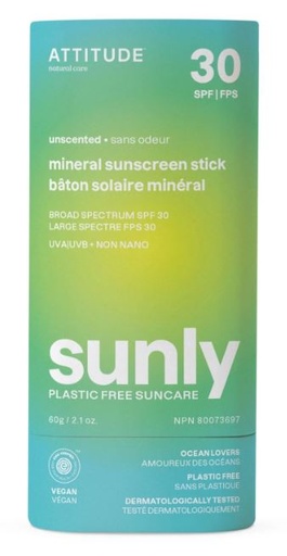 [46090] Attitude Zonnebrandcréme SPF 30 Geurvrij