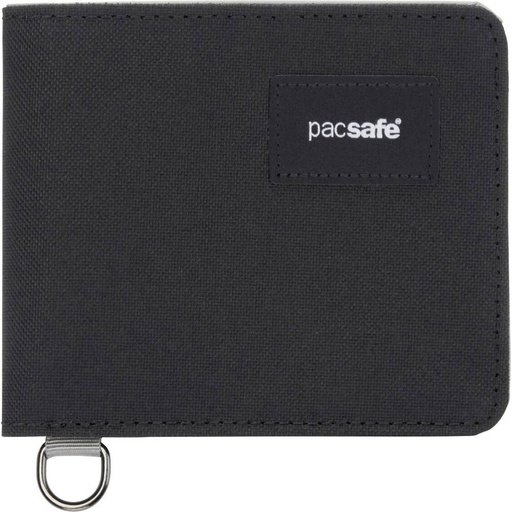 [11000130] RFIDsafe Bifold Wallet Jet Black