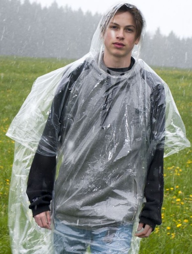 [600120] Emergency Poncho Transparent
