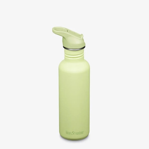 [1011199] Drinkfles Classic met sportdop  800ml/27oz  Shadow Lime