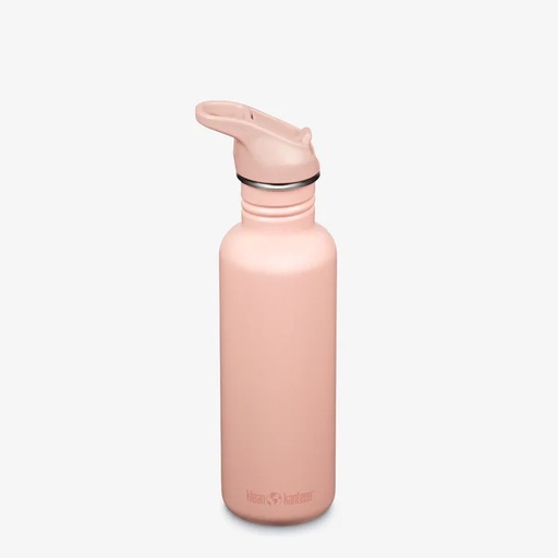 [1011198] Drinkfles Classic met sportdop  800ml/27oz  Peach Parfait