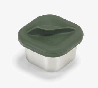 [1010618] Half Snack Box 82ml/2.8oz  Brushed Stainless