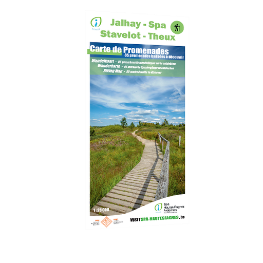 [NGIB.TOE.198] Wandelkaart 198 Jalhay - Spa - Stavelot - Theux