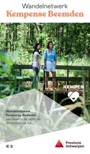 [KN.A.W.30] Kempense Beemden Wandelknooppuntenkaart