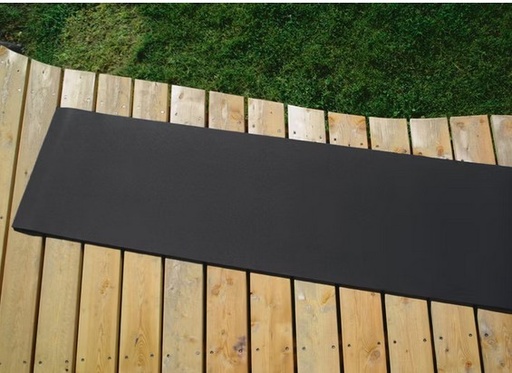 [810465] Sleeping Mat Eco (200 x 55 x 1 cm) Black