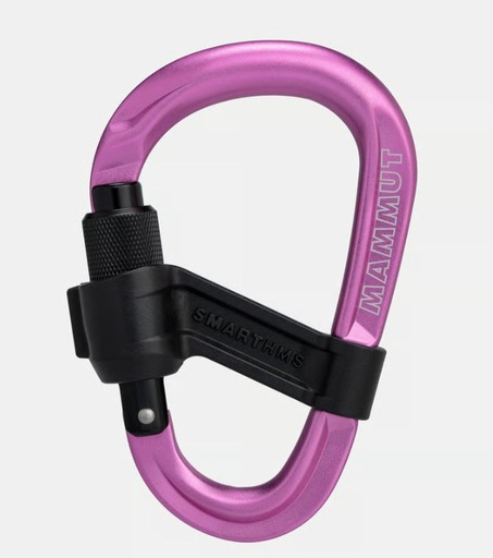 [2040-02550-15274-1] Smart HMS 2.0 Screwgate Carabiner Pink