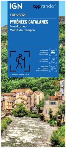 [IGN.75021] Pyrénées Catalanes / Font-Romeu