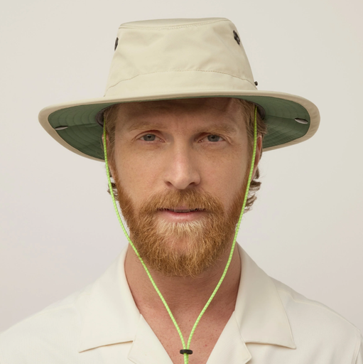 All Weather Hat TWS1 Stone/Green