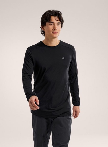 Men's Ionia Merino Wool LS Black