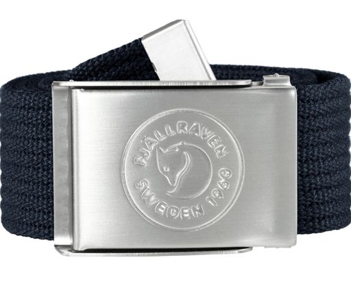 [F86978 555 OneSize] 1960 Logo Belt Dark Navy