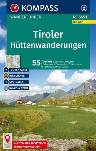 [KOMP.WF5651] 5651 Tiroler Hüttenwanderungen