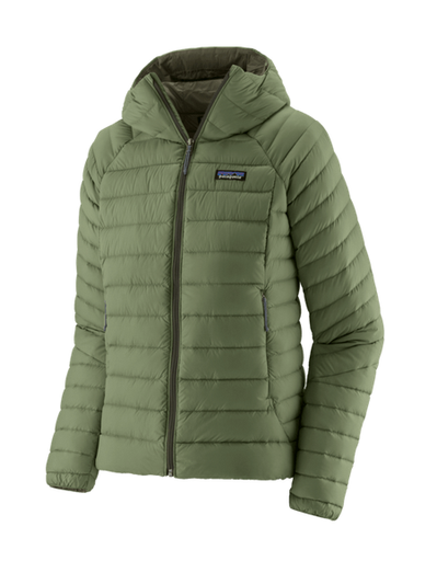 Down Sweater Dames Terrain Green