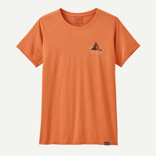 Cap Cool Daily Graphic Shirt Dames Chouinard Crest: Rock Melon X-Dye