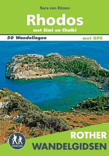 [ROTHN.72] Rhodos Wandelgids 50 Wandelingen met GPS
