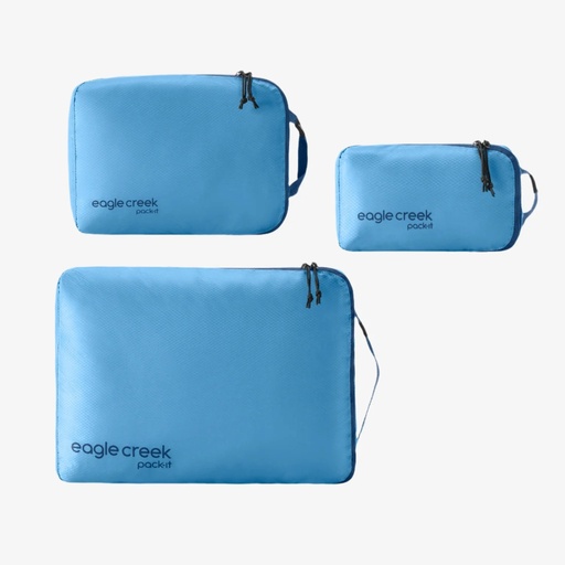 [EC050403424] Pack-It Isolate Cube Set XS/S/M Blue Dawn