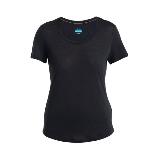 Women's Merino 125 Cool-Lite Sphere III SS Scoop Tee Black