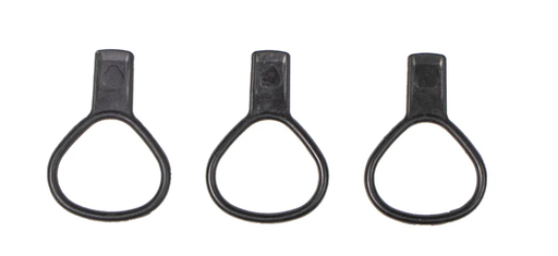 [OE261] Frame-Pack RC Clamping Rubbers Black