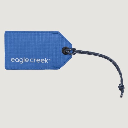 [EC0A81BC325] Reflective Luggage Tag Aizome Blue