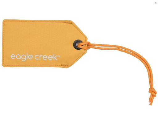 [EC0A81BC299] Reflective Luggage Tag Sahara Yellow