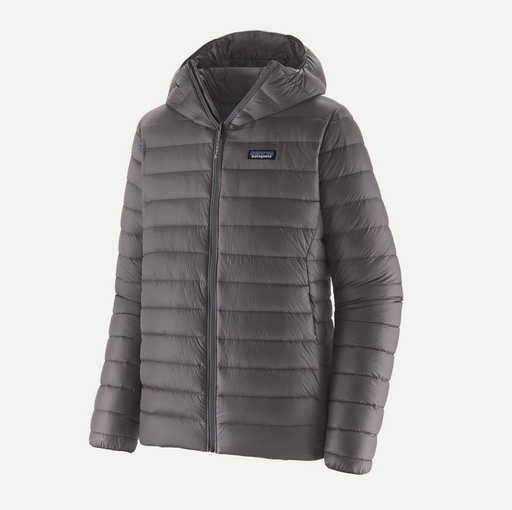 Down Sweater Hoody Heren Forage Grey