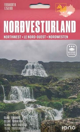 [ICELAND.1] 1 IJsland Noord-West - Ferdakort