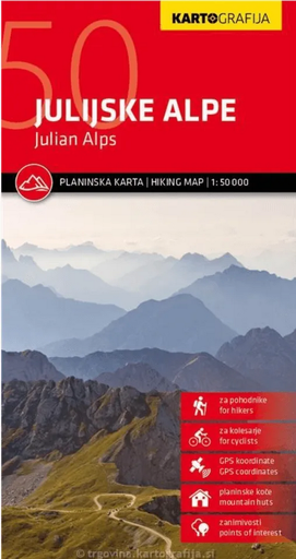 [KARTO.M.050] Julische Alpen 1/50
