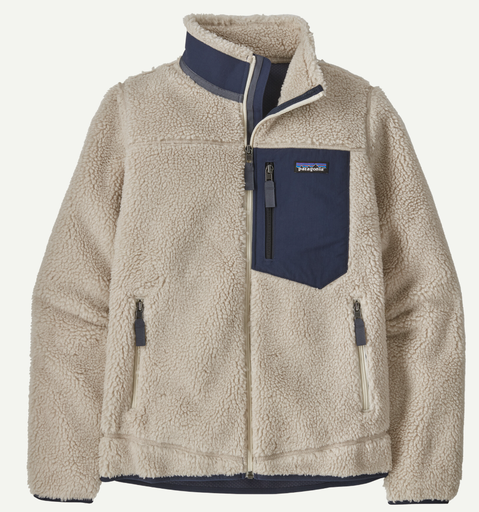 Women's Classic Retro-X Jacket Natural W/New Navy