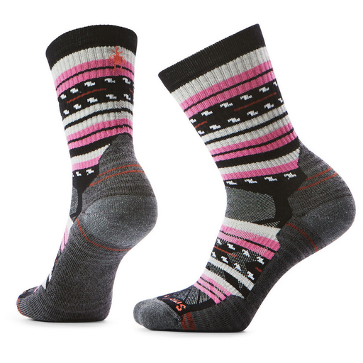 Women's Hike Light Cushion Margarita Crew Socks Black