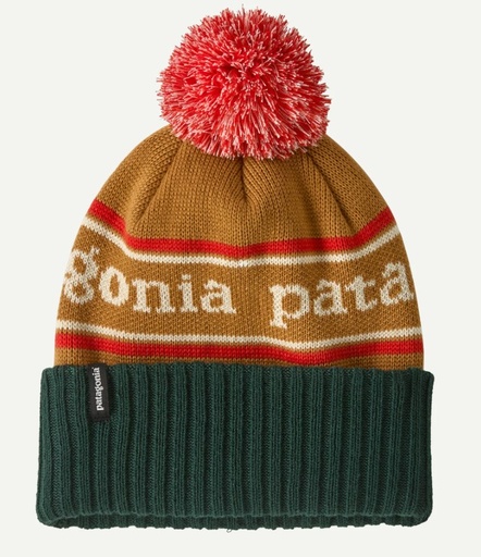 [66061-PKTA-ALL] Kids' Powder Town Beanie Park Stripe: Talon Gold