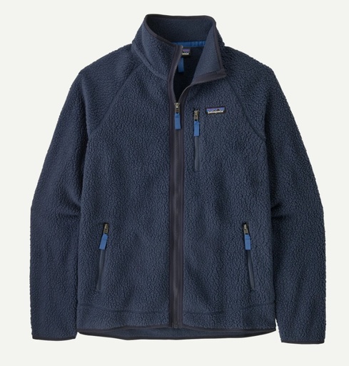 Men's Retro Pile Jacket New Navy w/Sunken Blue