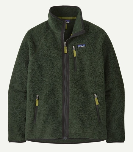 Men's Retro Pile Jacket Old Growth Green
