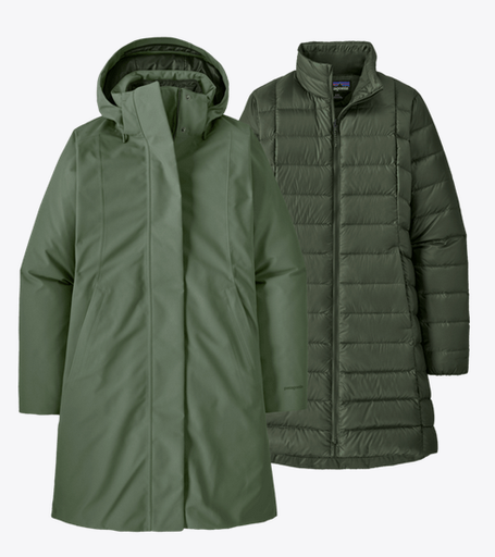 Women's Tres 3-in-1 Parka Old Growth Green