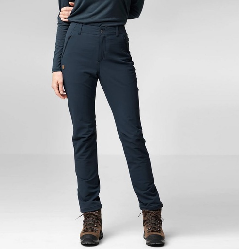 Abisko Winter Stretch Trousers Dames Dark Navy