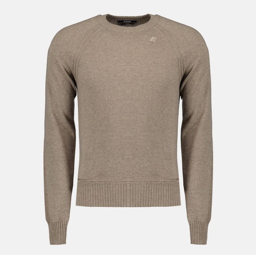 Sebas Wool Cashmere Beige Brown Melange