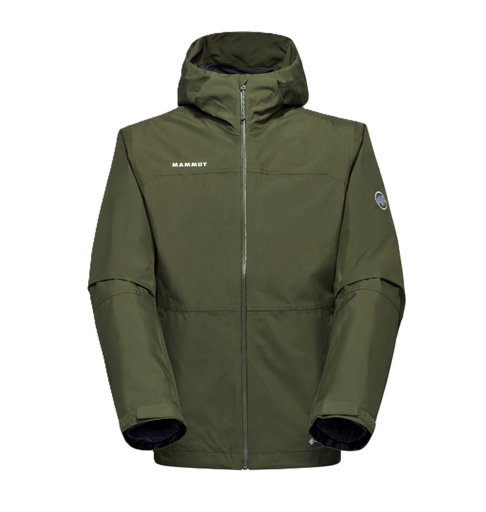 Treeline 3 in 1 HS Hooded Jacket Men Dark Marsh/Black