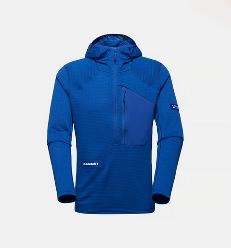 Eiger Nordwand Advanced FL Half Zip Hoodie Men Eiger Blue