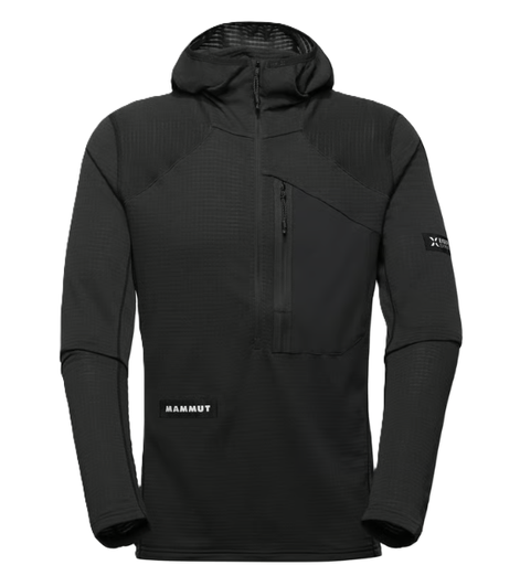 Eiger Nordwand Advanced FL Half Zip Hoodie Men Black