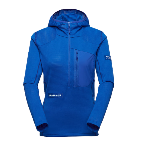 Eiger Nordwand Advanced FL Half Zip Hoodie Women Eiger Blue