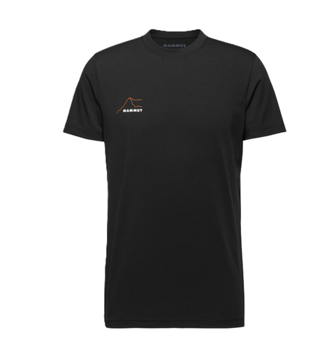 Mountain T-Shirt Men Eiger Black