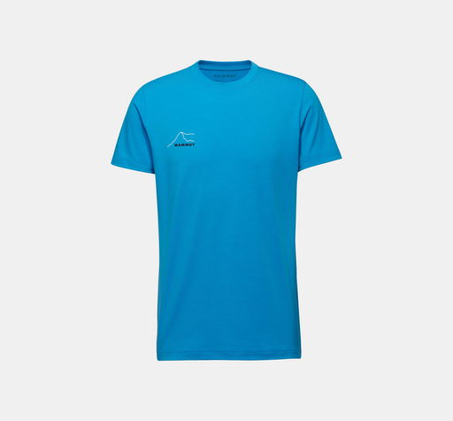 Mountain T-Shirt Men Eiger Glacier Blue