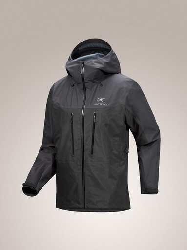 Men's Alpha Jacket Graphite/Black