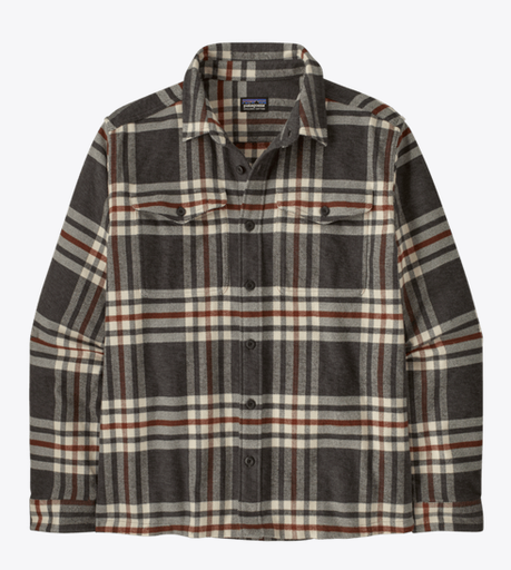 Men's Fjord Flannel Shirt Catch/Ink Black