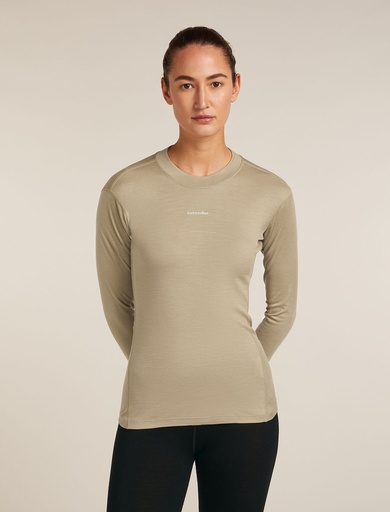 Women's 200 MerinoFine Ace LS Mock Neck Flagstone