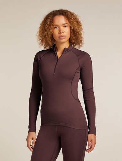 Women's 300 MerinoFin Polar LS Half Zip Java