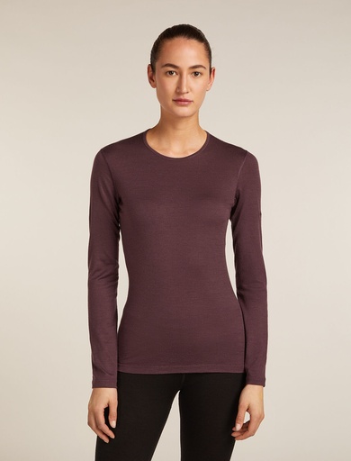 200 Oasis Long Sleeve Crewe Dames Java