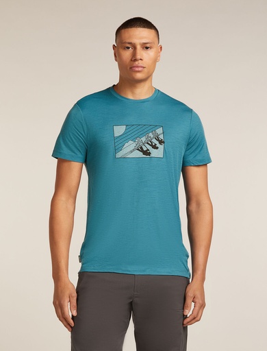 Men's Merino 150 Tech Lite SS Tee In The Wild Topaz