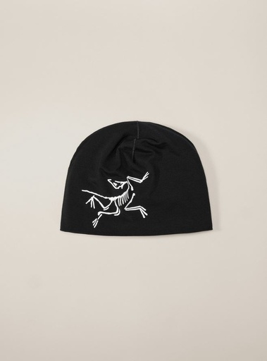 [X000009936002] Satoro Merino Toque Black/Arctic Silk
