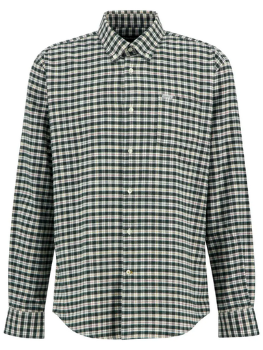 Colderham Regular Checked Shirt Heren Forest
