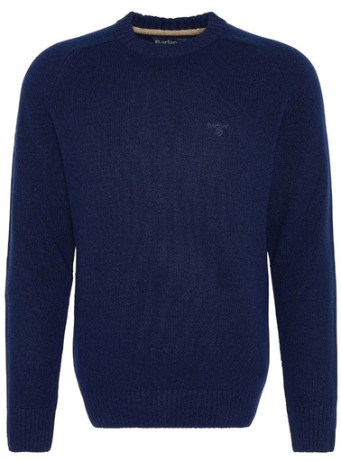 Grangetown Merino Crew Neck Sweater Heren Navy