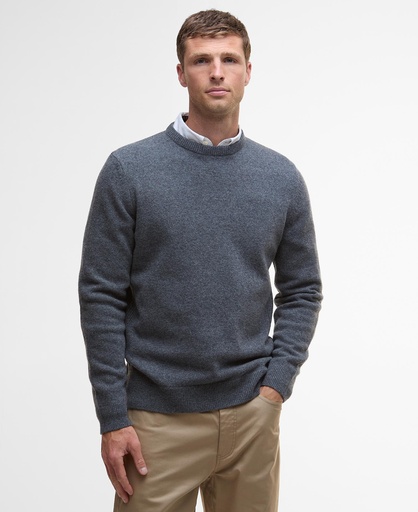 Holden Crew Neck Sweater Heren Midgrey Marl